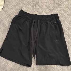 Black Men's Athletic Shorts